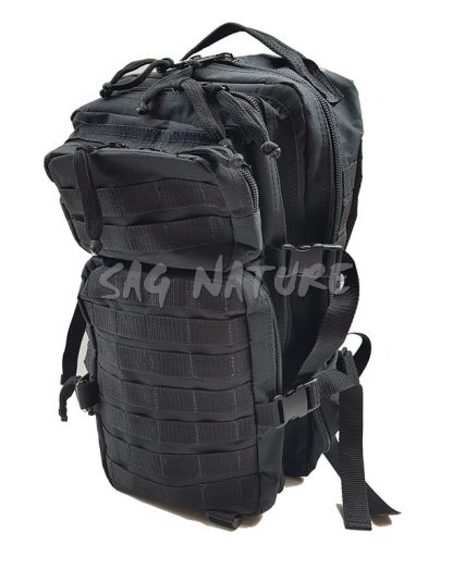 6201006 - ZAINO TACTICAL - 3 TASCHE ESTERNE - 2 COMPARTI INTERNI - 40 LT - MIS. 48X30X24 CM - SAG NATURE